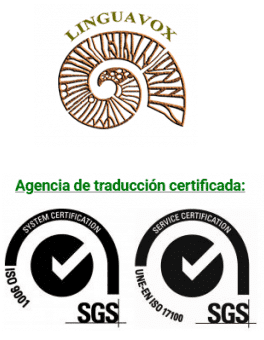 Servicio de traducción profesional certificado ISO 9001 e ISO 17100