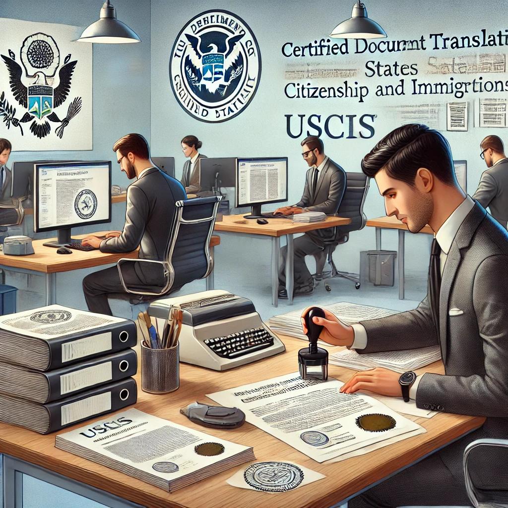 Despacho de traductores certificados en Estados Unidos