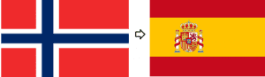 Traductor de noruego a castellano Traductor de noruego a español
