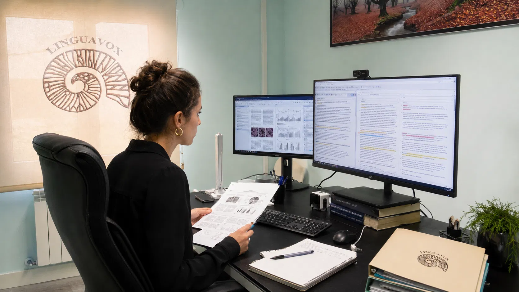 Textos de investigación y artículos científicos en proceso de edición y traducción