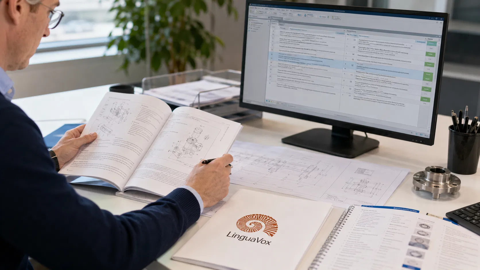Documentación técnica e ingeniería en proceso de traducción multilingüe