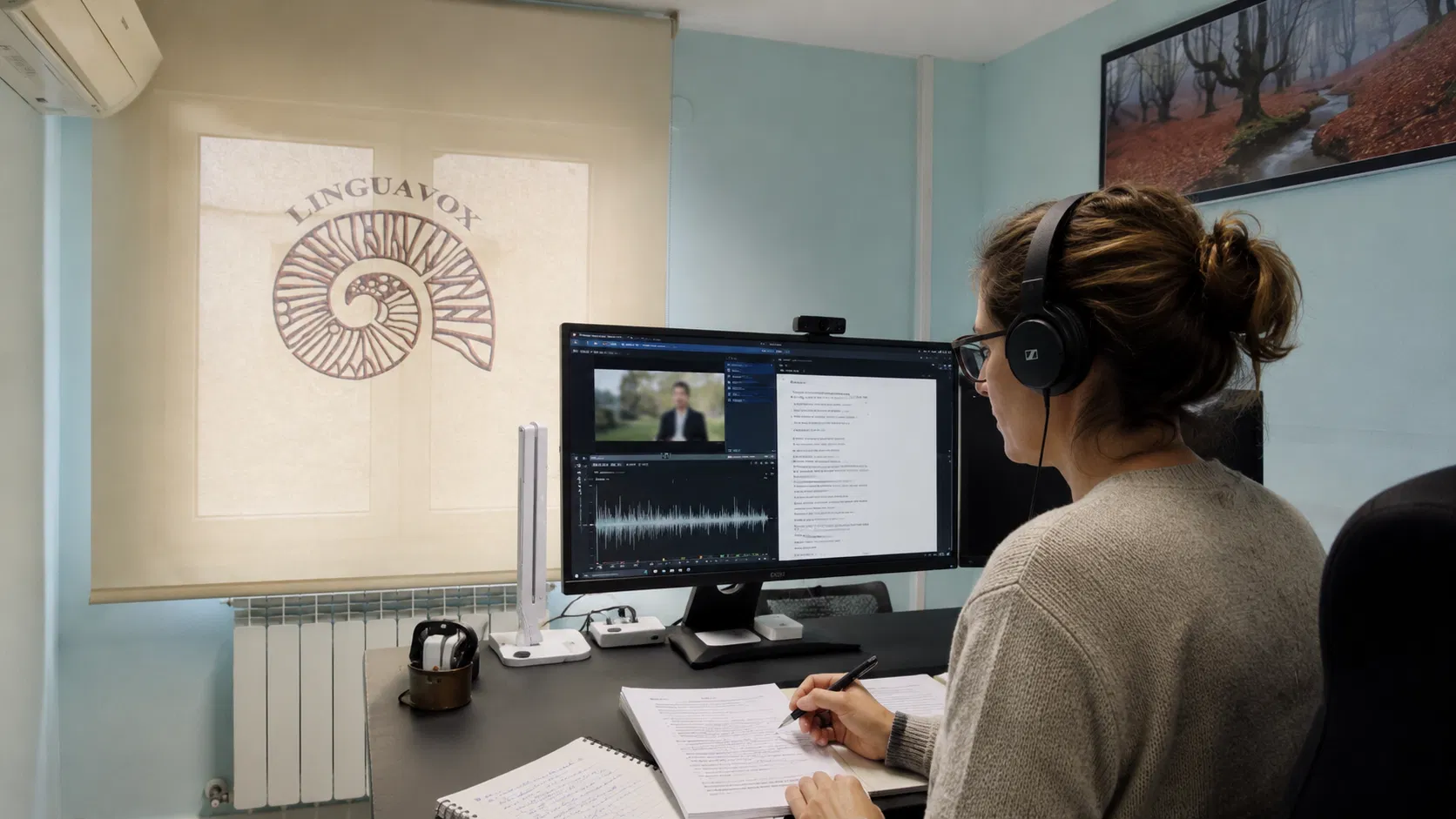 Proceso de transcripción de vídeo a texto